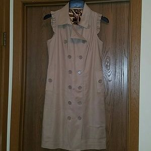 Adrienne Vittadini khaki dress